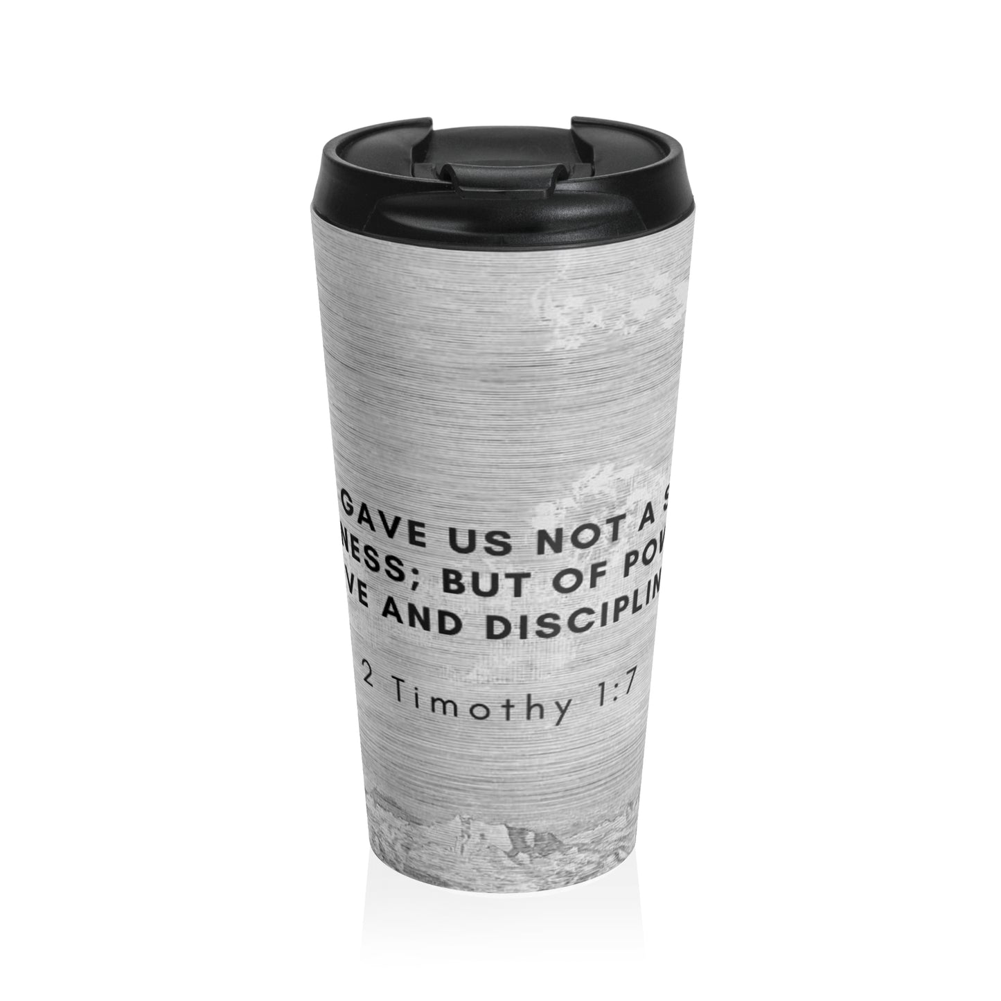 FEARLESS DISCIPLE Stainless Steel Travel Mug