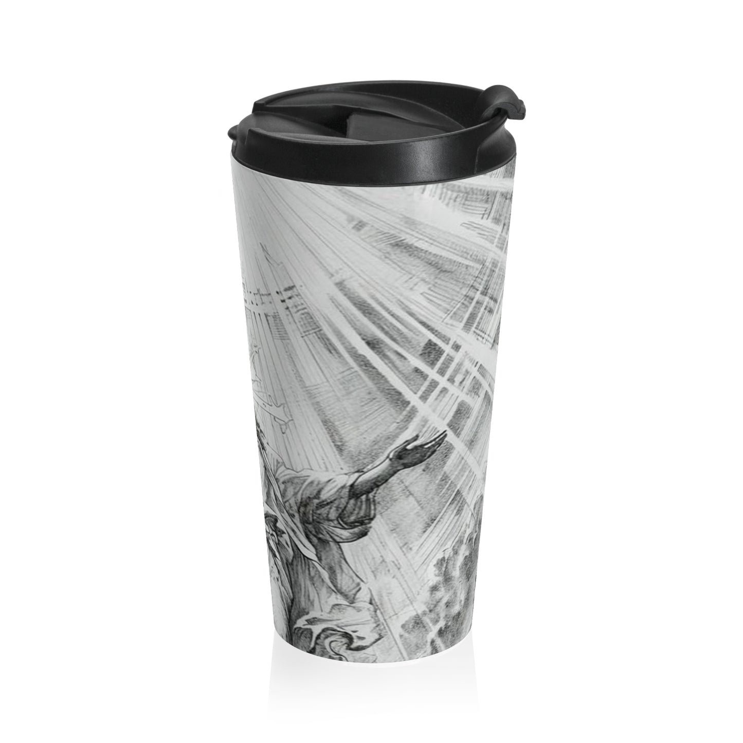 THE MAN UPSTAIRS Stainless Steel Travel Mug