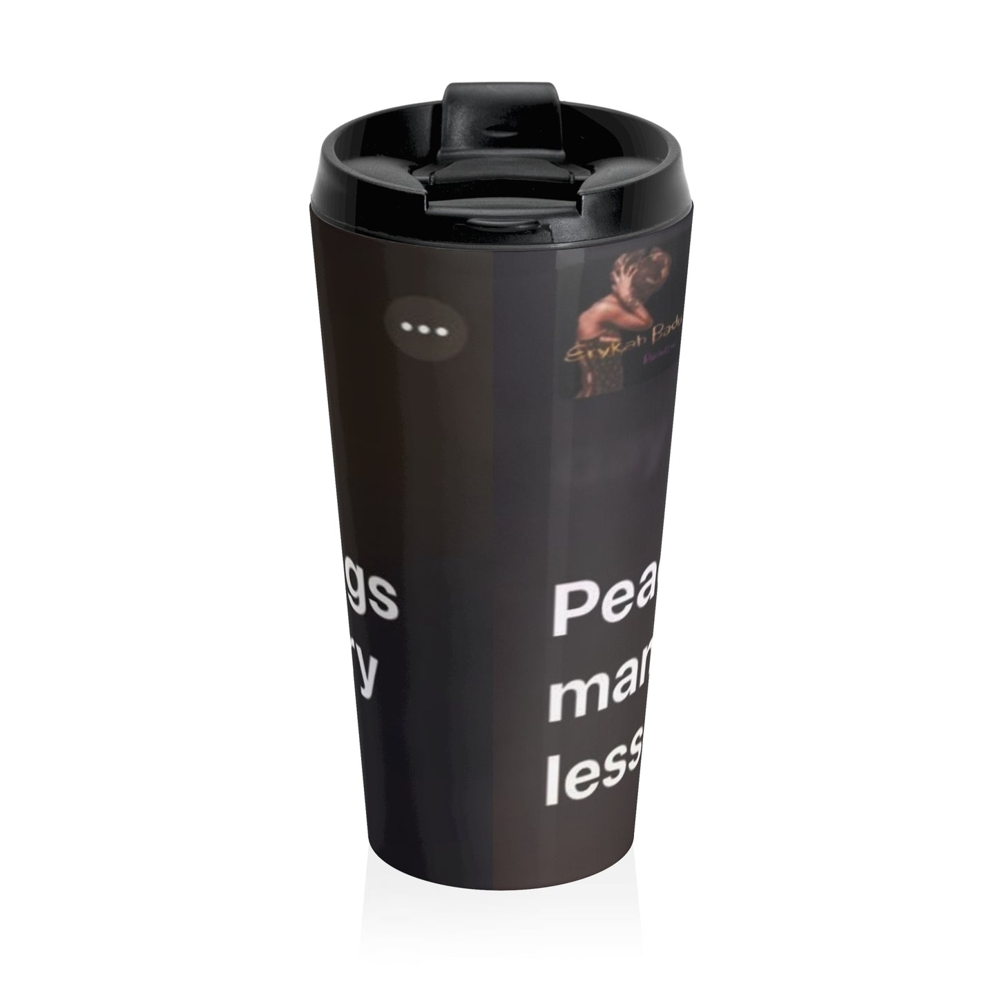 Inspirational Stainless Steel Travel Mug - Perfect for Everyday Motivation