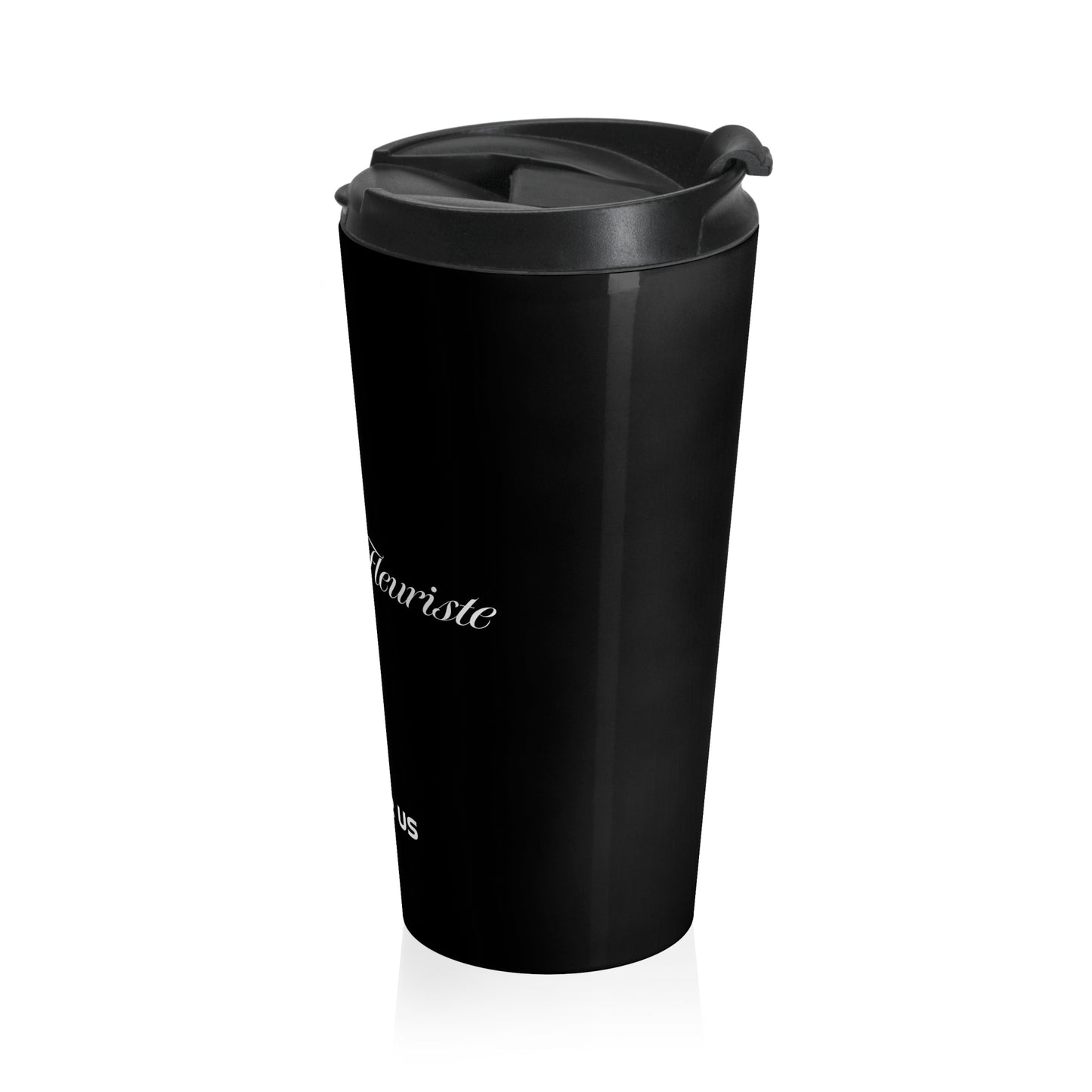 BLACK FLEURISTE- Pray for Us, Travel Coffee Tumbler
