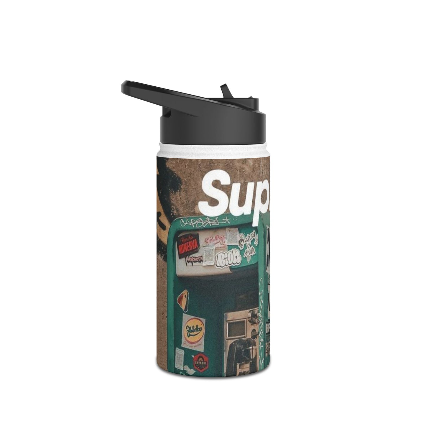 SUPREME Stainless Steel Water Bottle, Standard Lid