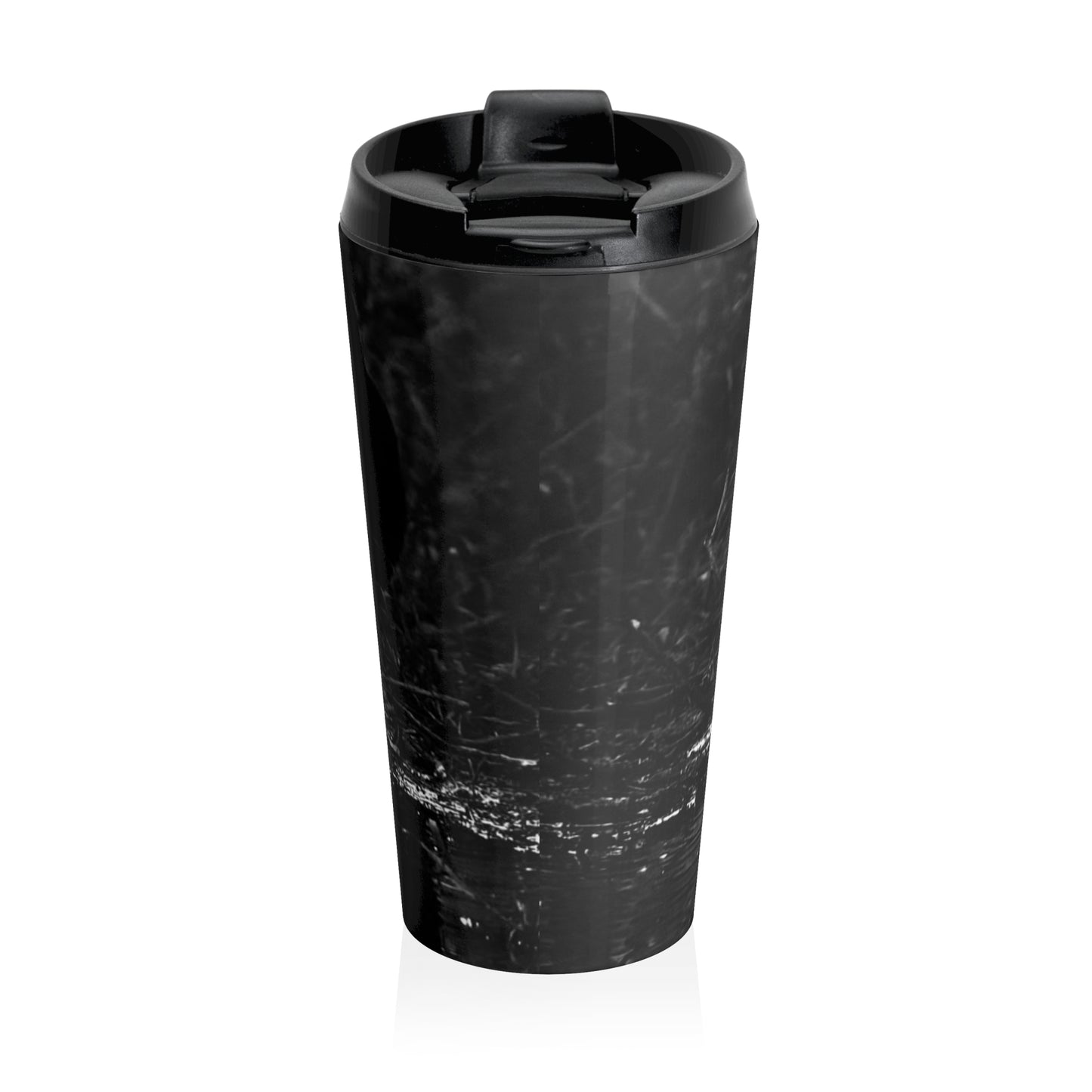 Predator-Themed Stainless Steel Travel Mug - Motivational Quote for Adventurers