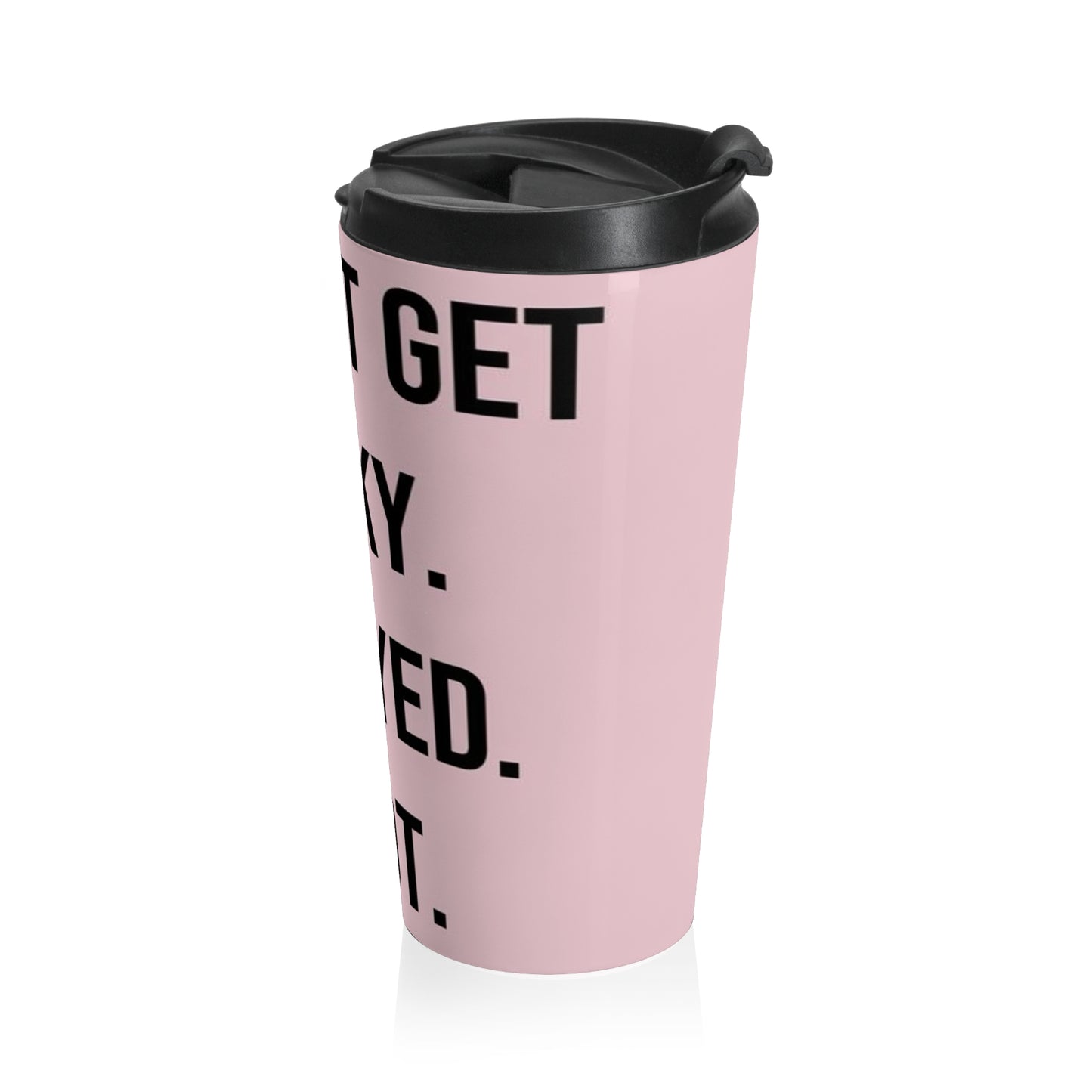 NO LUCK Stainless Steel Travel Mug
