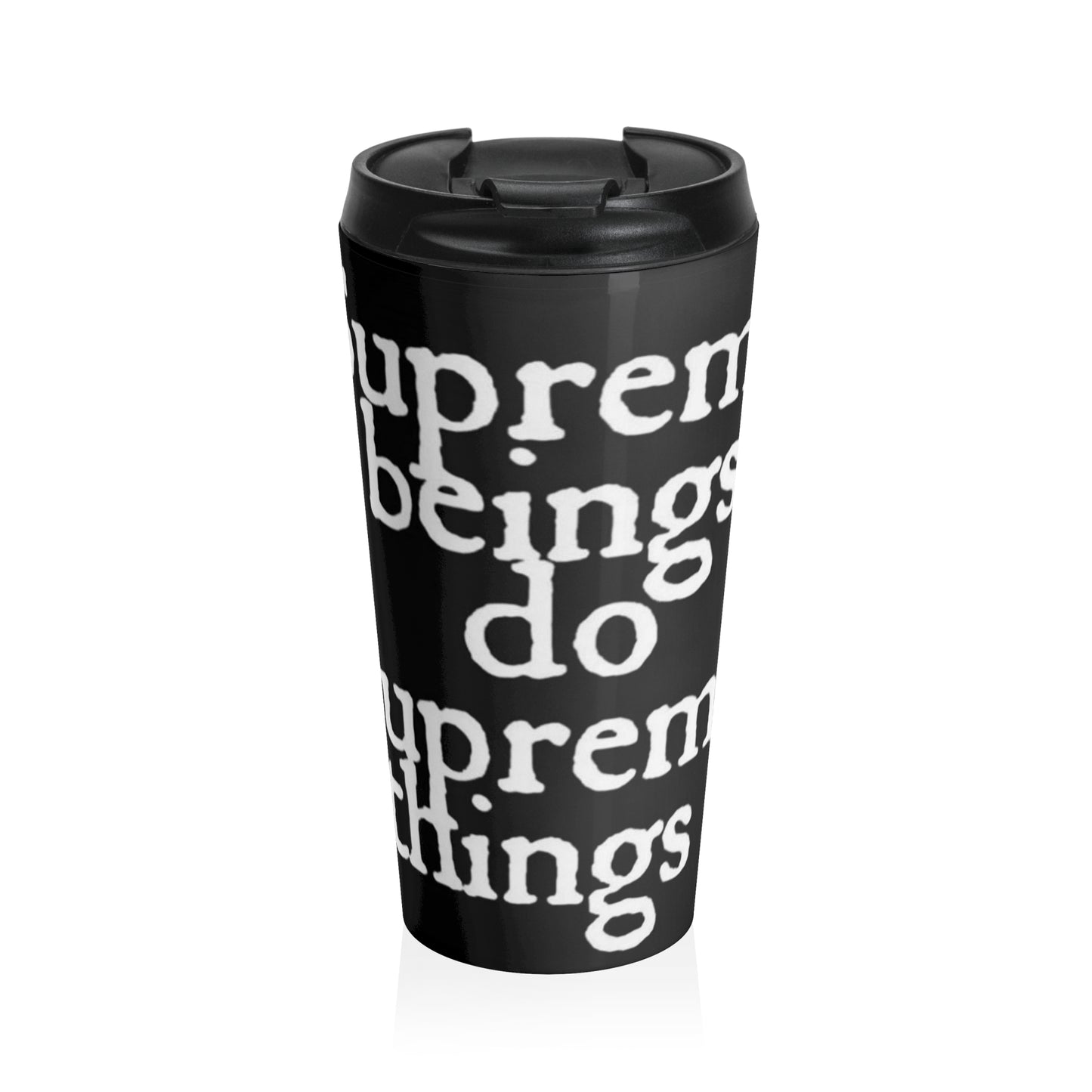 SUPREMACY Stainless Steel Travel Mug