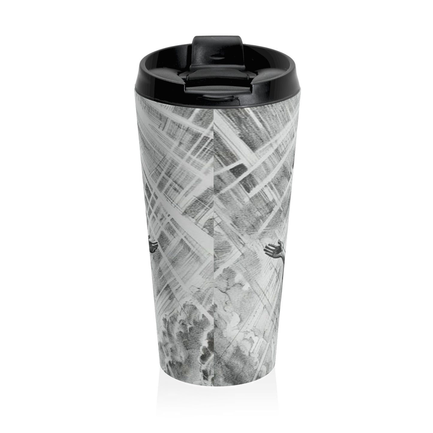 THE MAN UPSTAIRS Stainless Steel Travel Mug