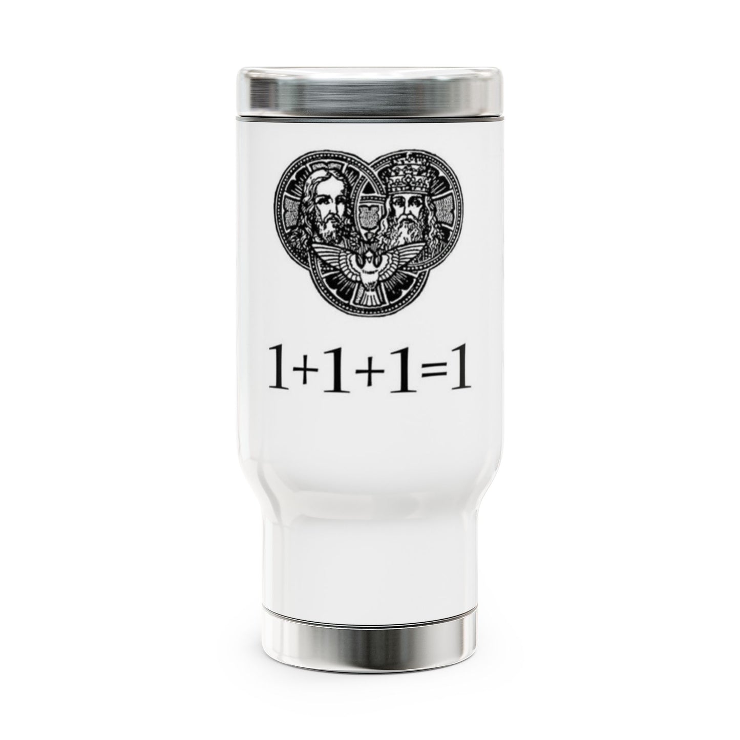 SANTA TRINIDAD Stainless Steel Travel Mug with Handle, 14oz