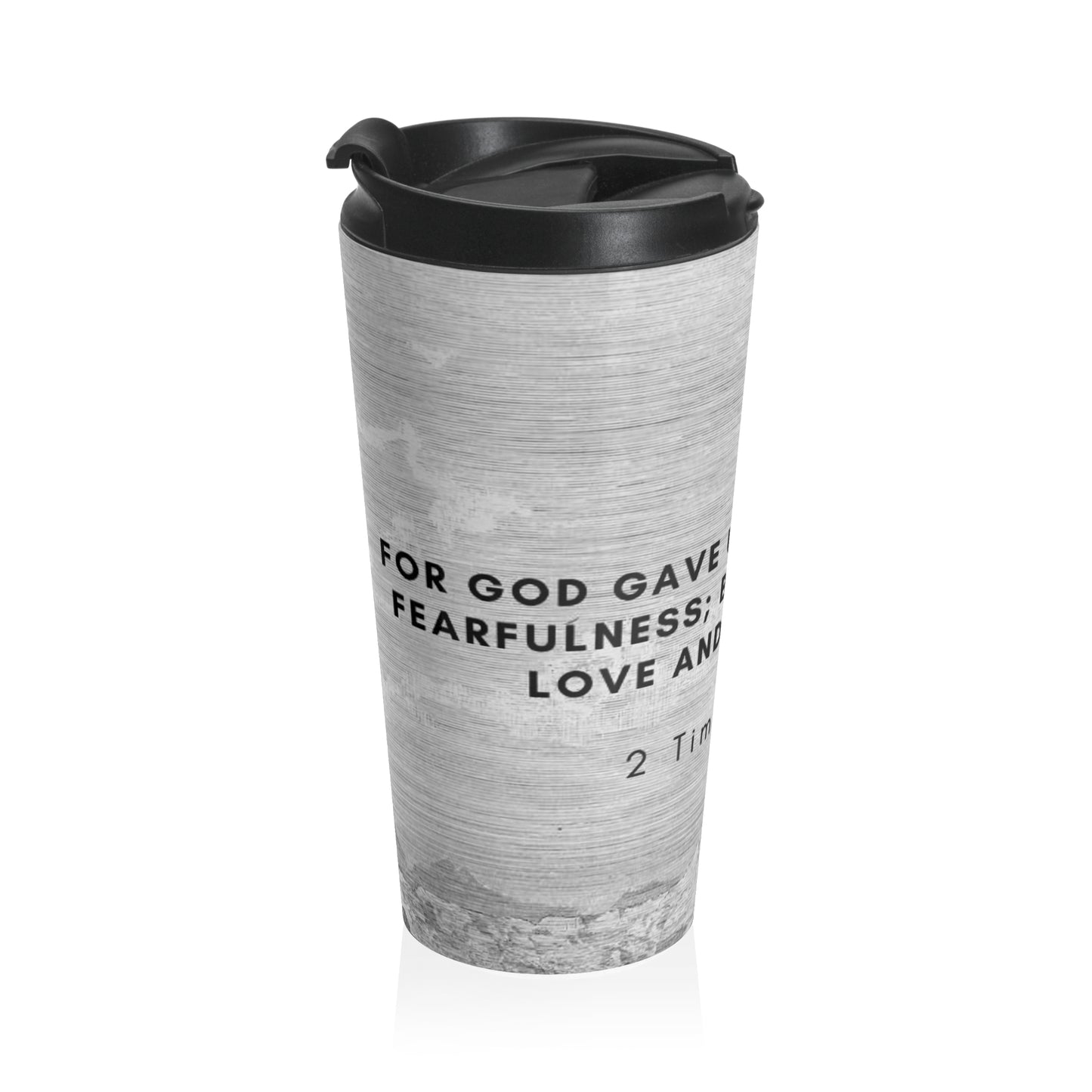 FEARLESS DISCIPLE Stainless Steel Travel Mug