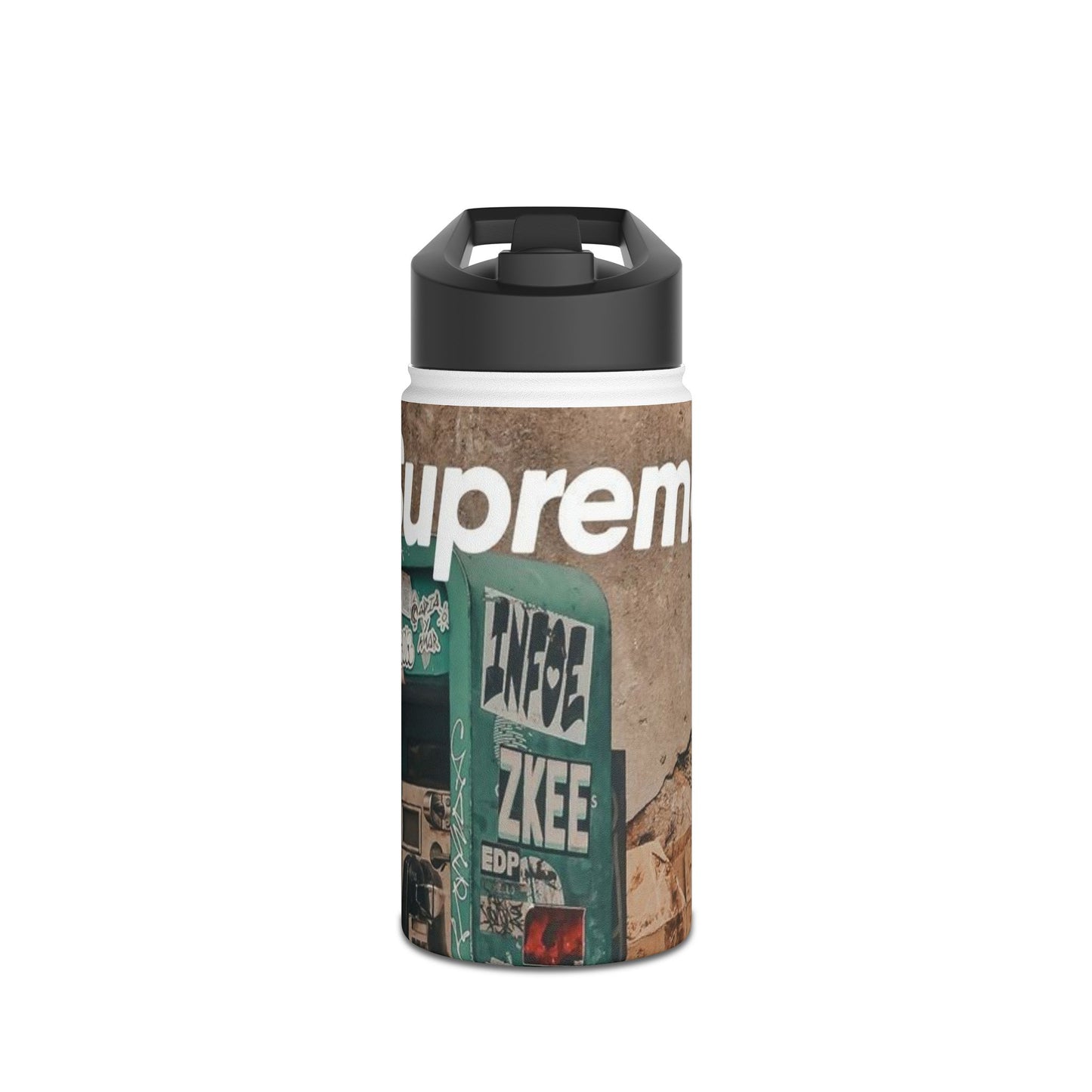 SUPREME Stainless Steel Water Bottle, Standard Lid