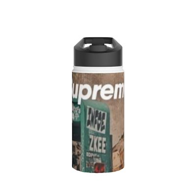 SUPREME Stainless Steel Water Bottle, Standard Lid