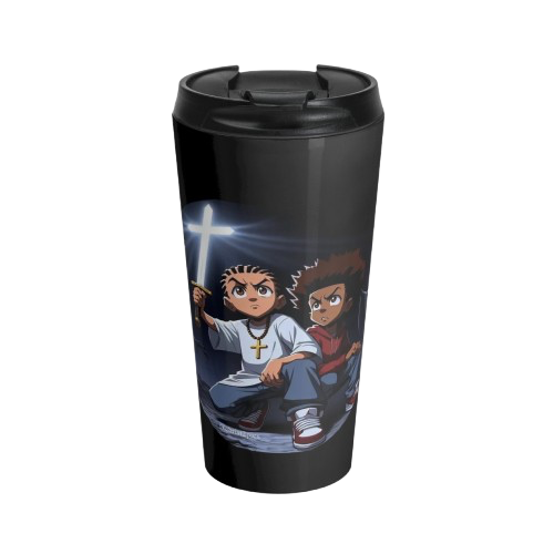 LIGHT IN DARKNESS Stainless Steel Travel Mug