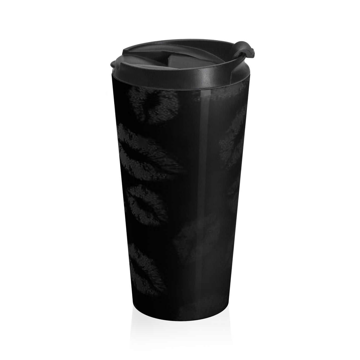 Kiss Print Stainless Steel Travel Mug – Stylish and Durable for Coffee Lovers