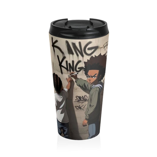 JESUS IS KING Stainless Steel Travel Mug