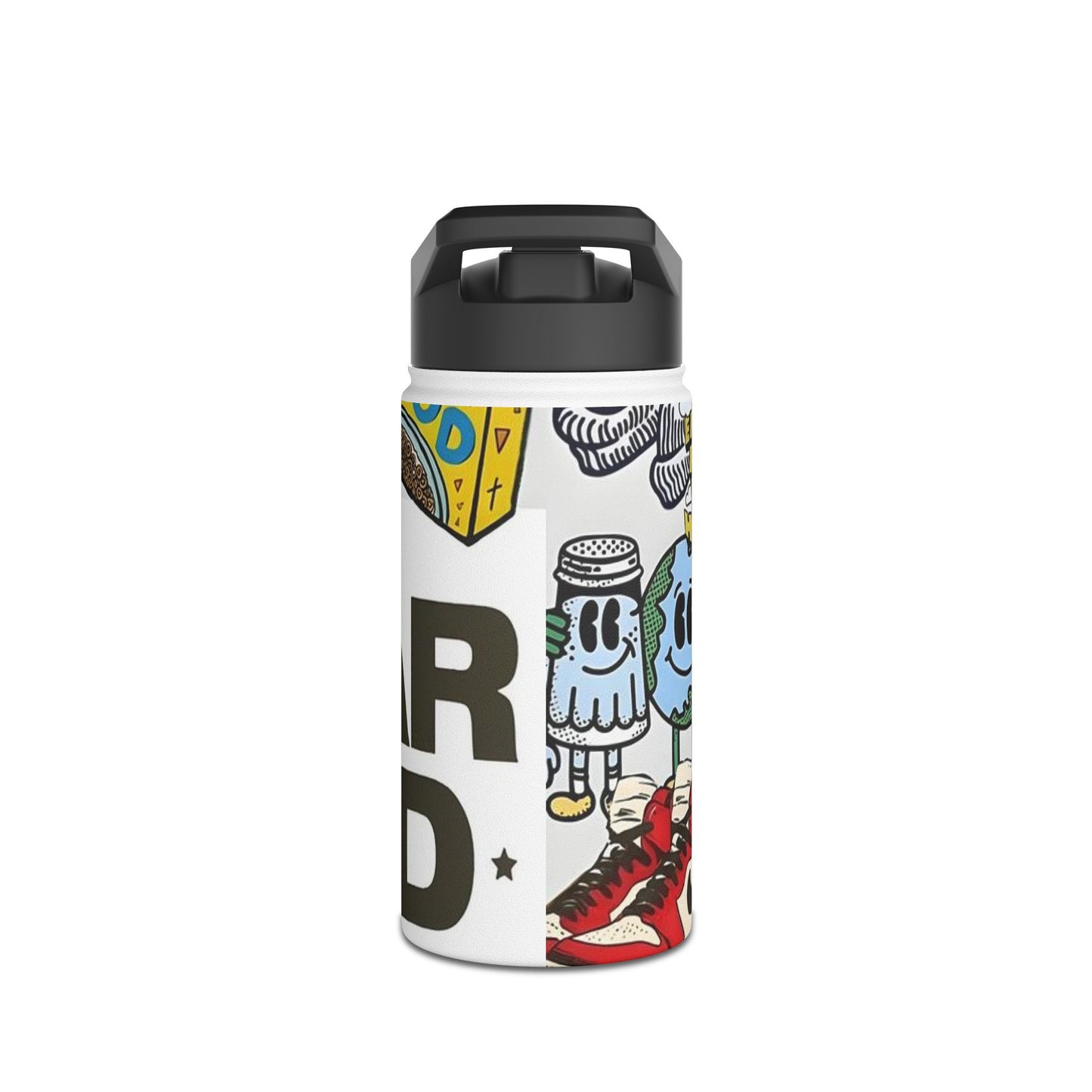 UNISEX ESSENTIALS Stainless Steel Water Bottle, Standard Lid