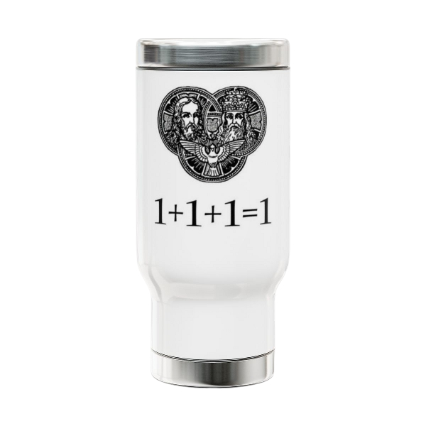 SANTA TRINIDAD Stainless Steel Travel Mug with Handle, 14oz