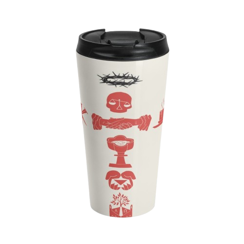 THE CROSS Stainless Steel Travel Mug